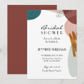 Modern Bridal Shower-uitnodiging Kaart (Voorkant / Achterkant)