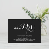 Modern Bridal Shower-uitnodiging Kaart (Staand voorkant)