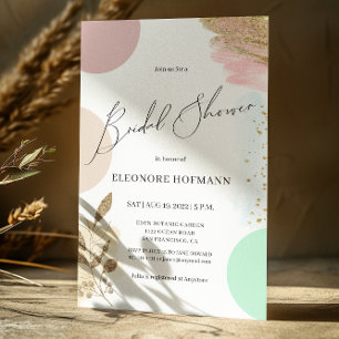 Modern Bridal Shower-uitnodiging Kaart