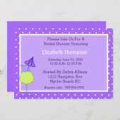 Modern Bridal Shower-uitnodiging Kaart (Voorkant / Achterkant)