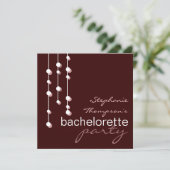 Modern Bride Bachelorette Kaart (Staand voorkant)