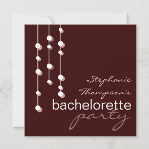 Modern Bride Bachelorette Kaart