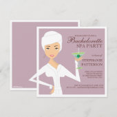 Modern Bride Bachelorette Spa Kaart (Voorkant / Achterkant)