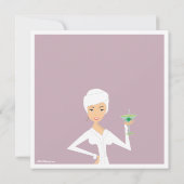 Modern Bride Bachelorette Spa Kaart (Achterkant)