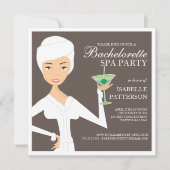 Modern Bride Bachelorette Spa Kaart (Voorkant)