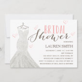 Modern Bride | Bridal Shower-uitnodiging Kaart (Voorkant)