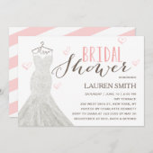 Modern Bride | Bridal Shower-uitnodiging Kaart (Voorkant / Achterkant)