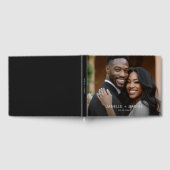 Modern Bride Groom Wedding Guest Book Gastenboek (Volledig)