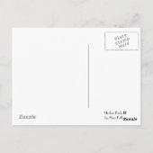 Modern Bride III Paper Doll Briefkaart (Achterkant)