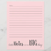 Modern Bride Planner Pink Vintage Weddenschap (Achterkant)