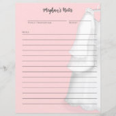Modern Bride Planner Pink Vintage Weddenschap (Voorkant)