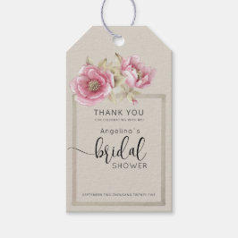 Modern Bride Shower Gift Tags  Cadeaulabel
