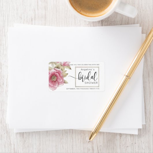 Modern Bride Shower Sticker  (Insitu)