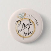 Modern Bride Tribe Custom Button (Voorkant)