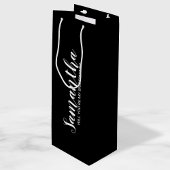 Modern Bridesmaid-voorstel Wijn Cadeautas