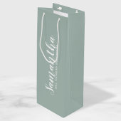 Modern Bridesmaid-voorstel Wijn Cadeautas