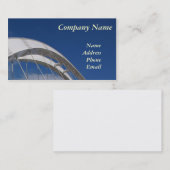 Modern Bridge Design met Blue Sky Visitekaartje (Voorkant / Achterkant)