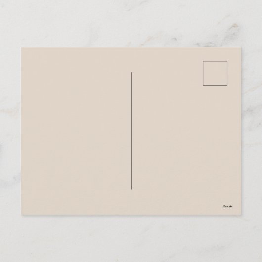 Modern Briefkaart script kalligrafie Holiday Wishe (Achterkant)