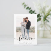 Modern Briefkaart voor bekendmaking van berichten  (Staand voorkant)