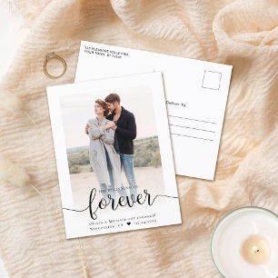 Modern Briefkaart voor bekendmaking van berichten