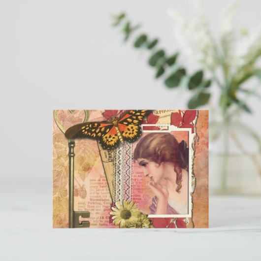 Modern     Briefkaart voor herverkaveling (Staand voorkant)