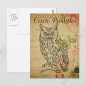 Modern  Briefkaart voor het verkouden van kippen (Voorkant / Achterkant)