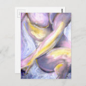 Modern Briefkaart voor zijn oorspronkelijke kunst  (Voorkant / Achterkant)