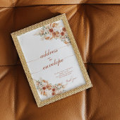 Modern Bright Boho Adres van de Envelopendouche Poster