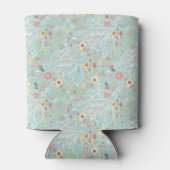 Modern Bright Romantisch patroon Blikjeskoeler (Achterkant)