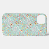 Modern Bright Romantisch patroon Case-Mate iPhone Case (Achterkant (horizontaal))