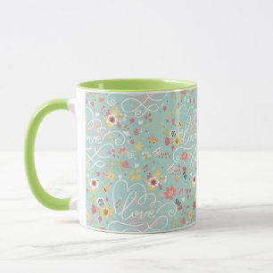 Modern Bright Romantisch patroon Mok