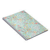 Modern Bright Romantisch patroon Notitieboek (Rechterzijde)