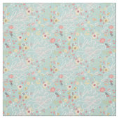 Modern Bright Romantisch patroon Stof (Swatch)