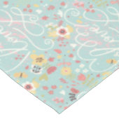 Modern Bright Romantisch patroon Tafelkleed (Gekanteld)