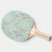 Modern Bright Romantisch patroon Tafeltennisbatje (Zijkant)