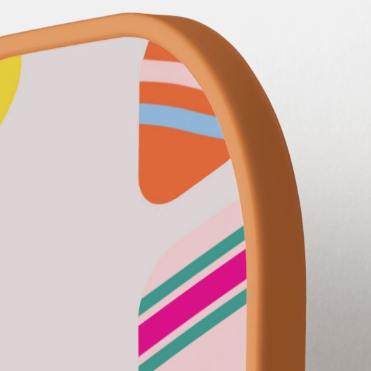 Modern Bright Roze Pickleball Paddle (Links Detail)