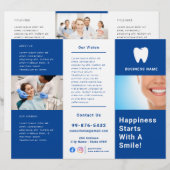Modern Brochure | Dentis Logo Photo Business (Voorkant / Achterkant)