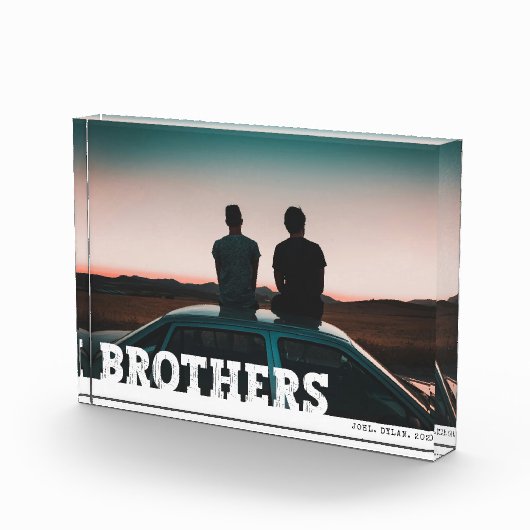 Modern Brothers Overlay Photo Block Fotoblokken (Rechts)