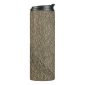 MODERN BROWN CUTE Thermal Tumbler Thermosbeker (Gedraaid links)