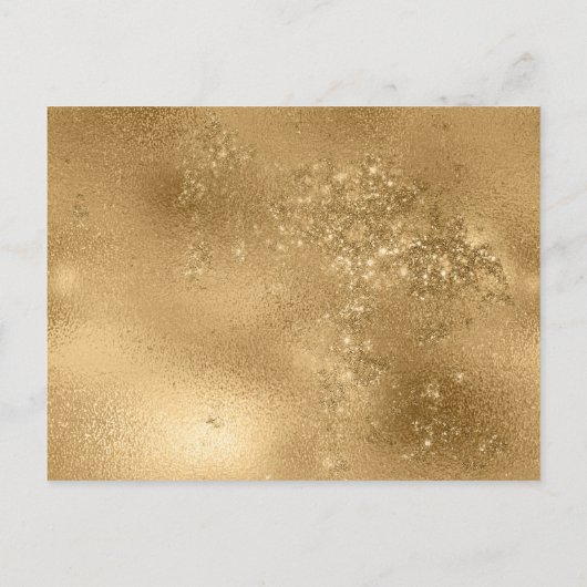 Modern Brown Gold Star Merry kerst Briefkaart (Achterkant)