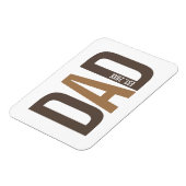 Modern Brown persoonlijke vader opgericht Magneet (Linkerzijde)