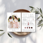 Modern bruidsmeisje voorstel & Maid of Honor Kaart