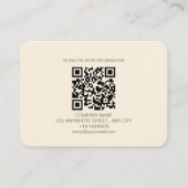 Modern Bruin Beige Herfst Pompoen Spice Kortingskaartje (Achterkant)