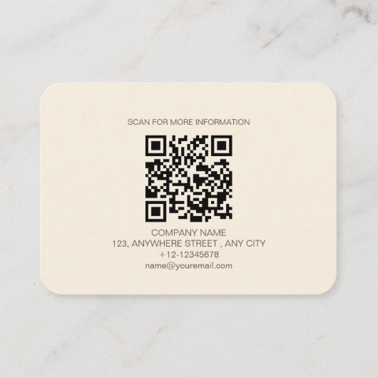 Modern Bruin Beige Herfst Pompoen Spice Kortingskaartje (Achterkant)