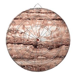 Modern bruin beige sepia gebrand sinaasappel grani dartbord