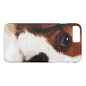 modern bruin Cavalier King Charles Spaniel Case-Mate iPhone Case (Achterkant (Horizontaal))
