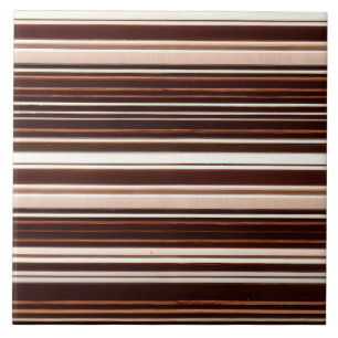 Modern bruin wit luxe linnen textuur Collectie Tegeltje