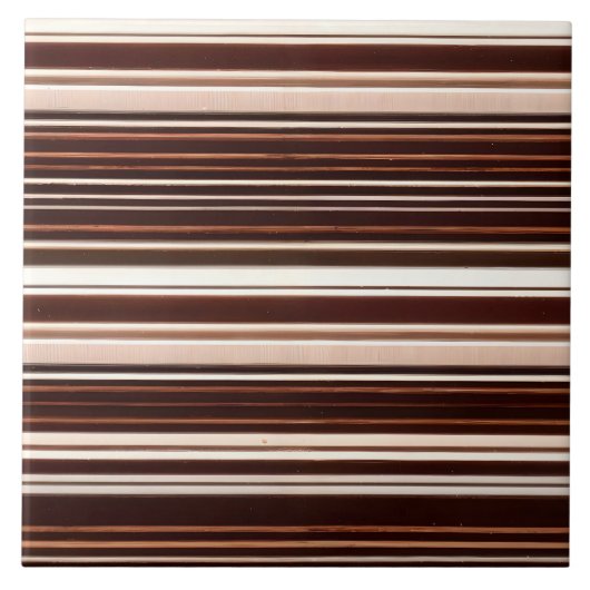 Modern bruin wit luxe linnen textuur Collectie Tegeltje (Voorkant)