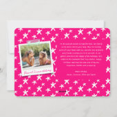 Modern Brush Script 2025 Typografie Nieuwjaarsfoto Feestdagenkaart (Achterkant)