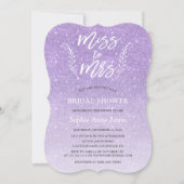 Modern Brush Script Miss to Mrs Vrijgezellenfeest Kaart (Voorkant)